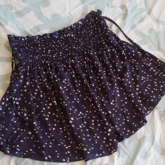 Express Dresses & Skirts - Express Smocked Waist Floral Skirt